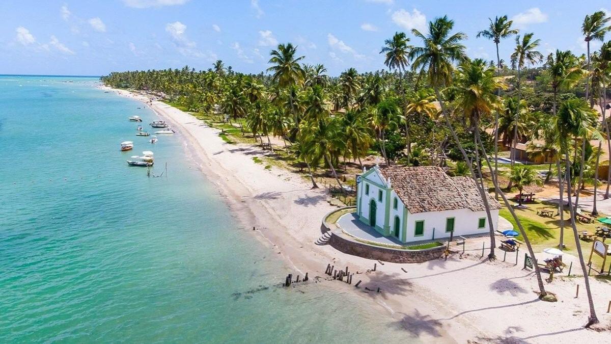 Beira-Mar Ecoresort Carneiros Perto Da Igrejinha Por Yolo Tamandaré Εξωτερικό φωτογραφία